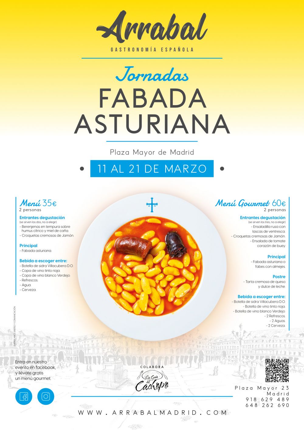 Jornadas Fabada Asturiana (Arrabal-Madrid)
