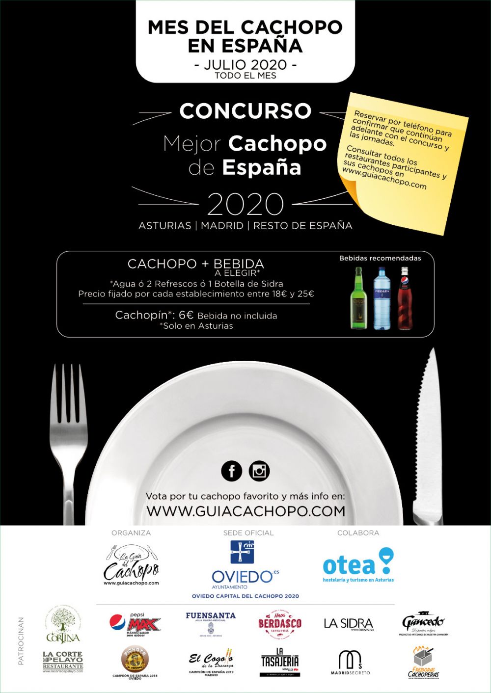 CONCURSO OFICIAL MEJOR CACHOPO ESPAÑA 2020