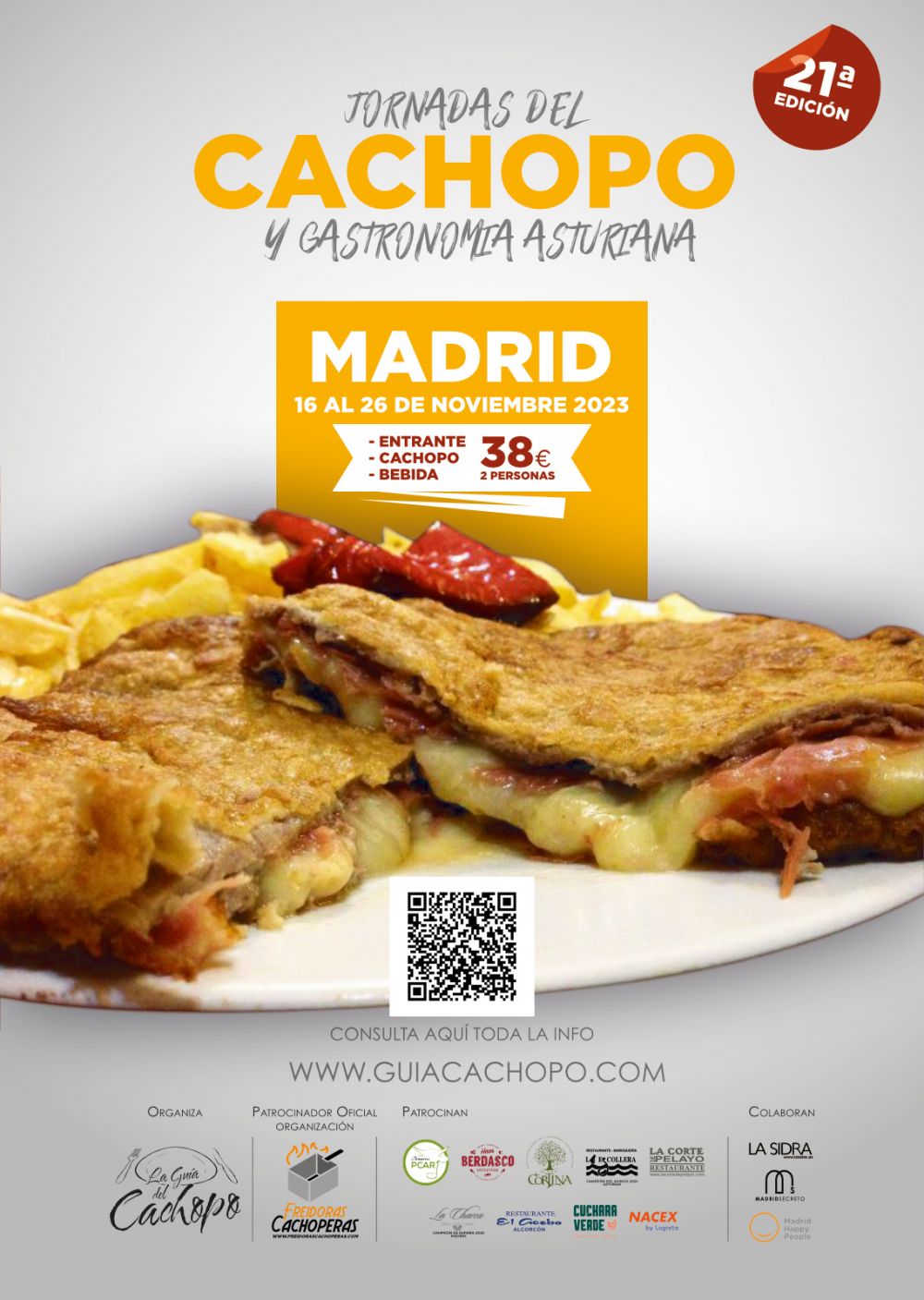 19ª Jornadas del Cachopo y la gastronomía Asturiana en Madrid